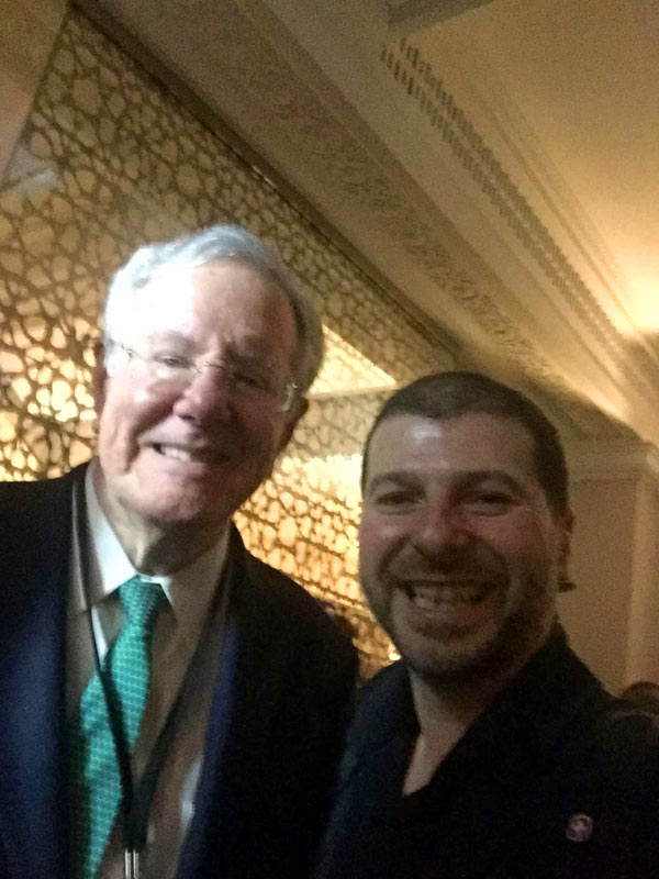 Plamen Russev with Steve Forbes - Forbes Media and Forbes Magazine