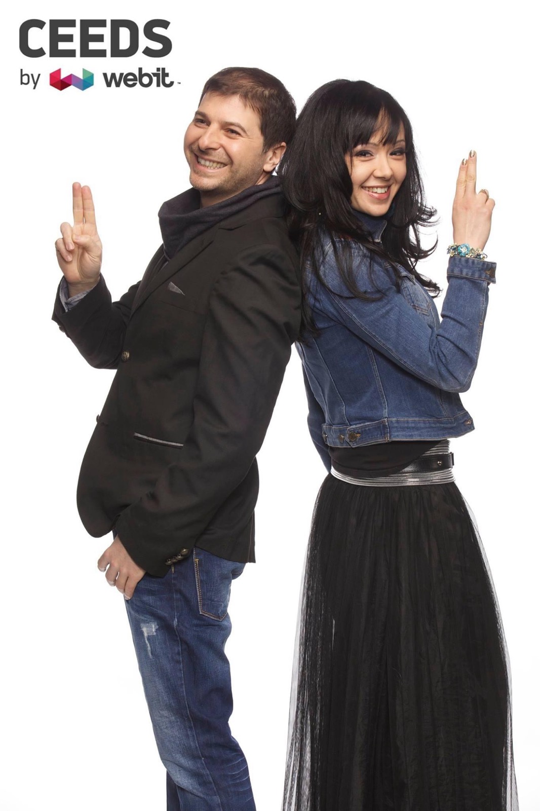 Plamen and  Aniela Russev announcing CEEDs