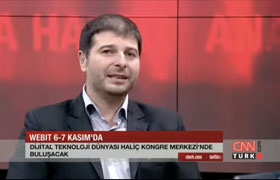 Интервю с Пламен Русев за Webit Congress в Турция по CNN Turk